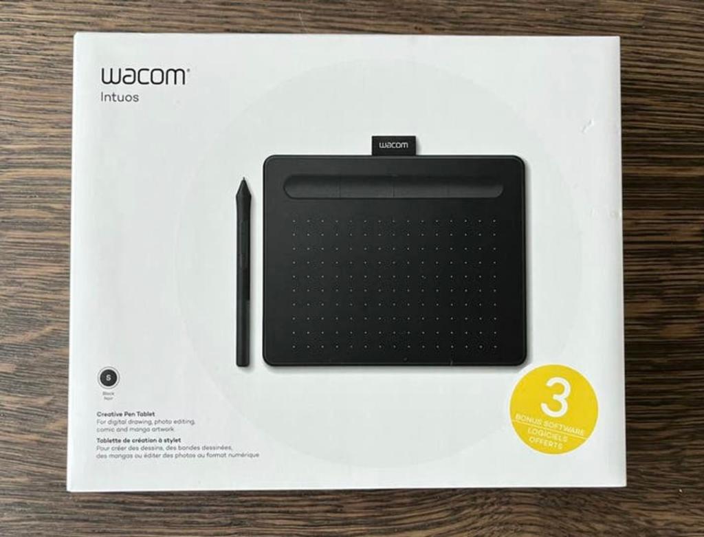 NIEUW - Wacom Intuos S tekentablet Zwart, Ophalen of Verzenden, Nieuw