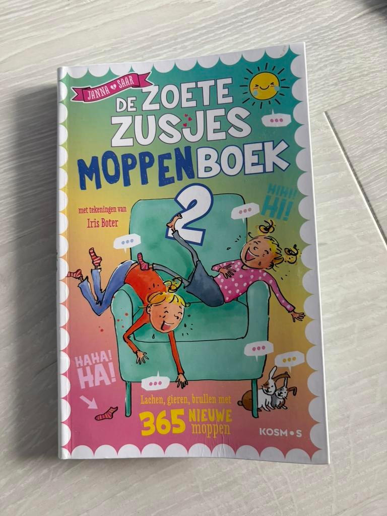 De zoete zusjes moppenboekje deel 2, Boeken, Ophalen, Zo goed als nieuw