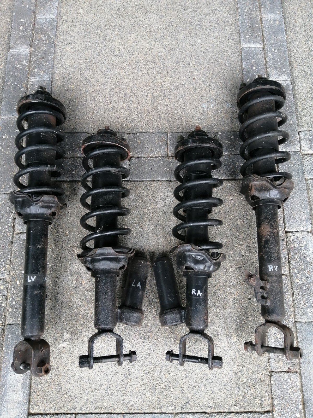 Honda S2000 Originele Schokdempers met Veren Set, Ophalen, Gebruikt, Honda