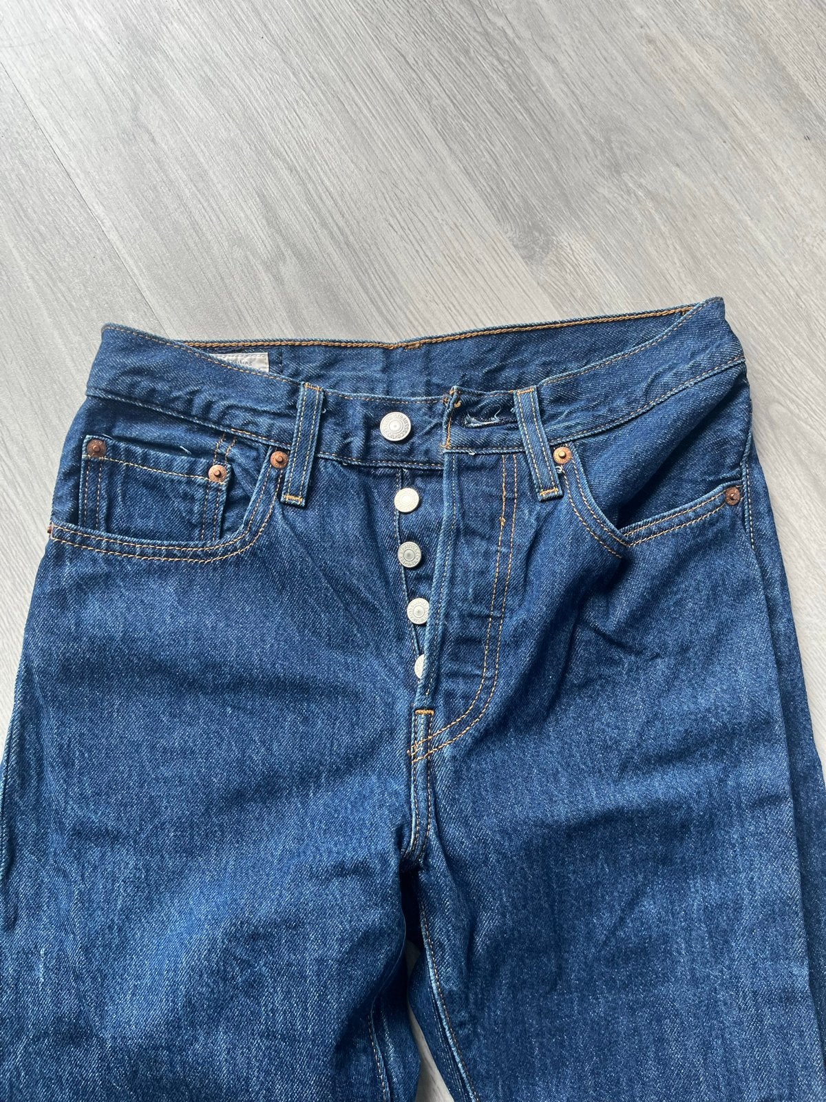 Levi's 501 Jeans - W26 L32 - Zo goed als nieuw, Ophalen of Verzenden, Zo goed als nieuw, Blauw, W27 (confectie 34) of kleiner