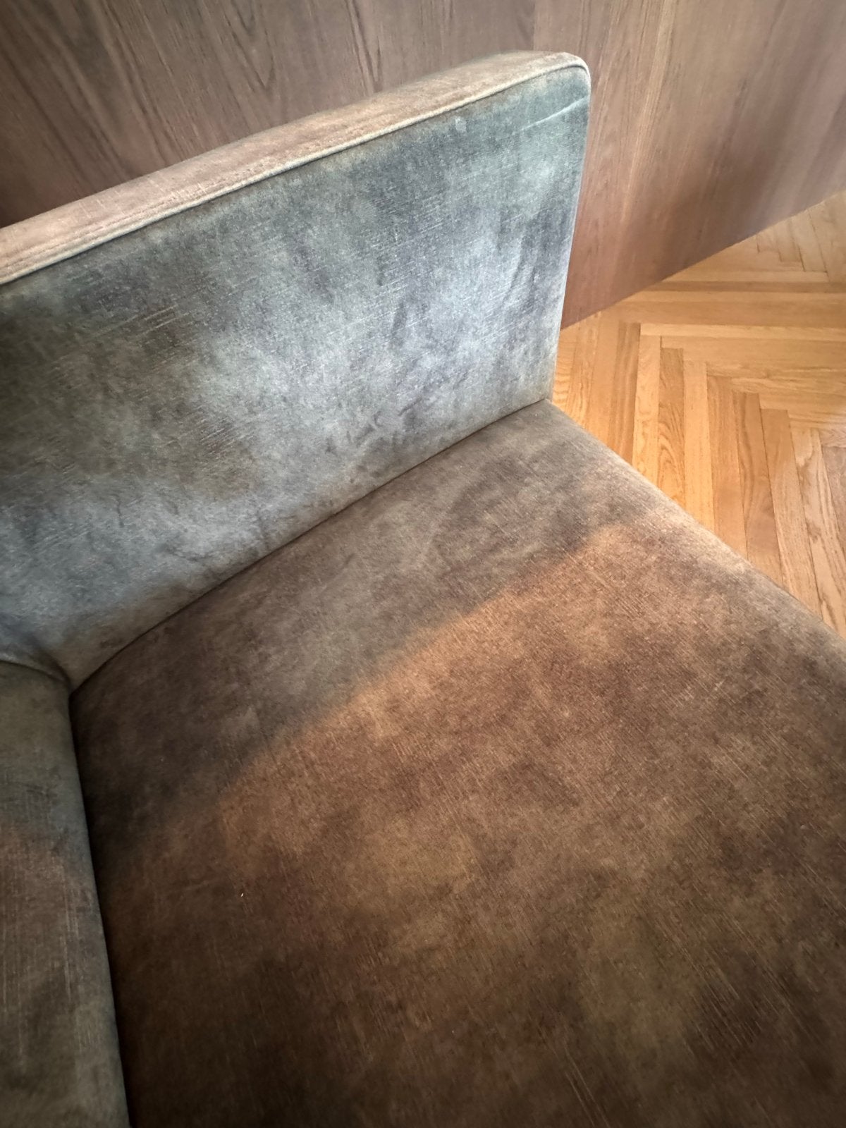 DMF Eetkamerstoelen - Stijlvol en Comfortabel, Gebruikt, Twee, Overige kleuren, Stof