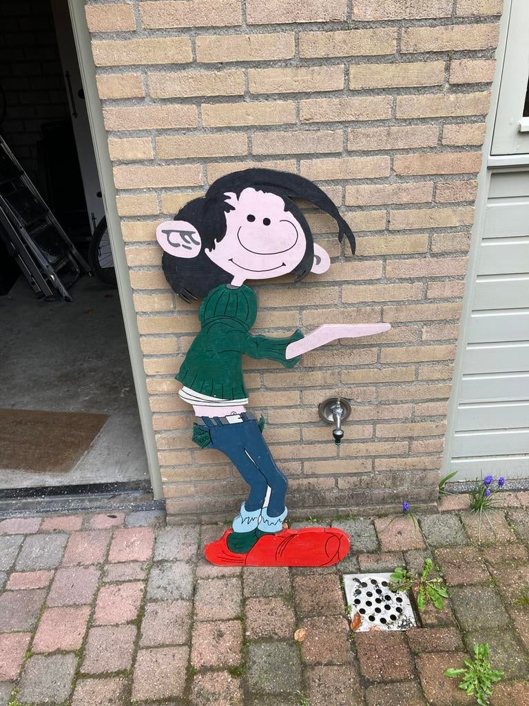 Standbeekd Guust Flater, Ophalen, Overige figuren, Gebruikt, Beeldje of Figuurtje