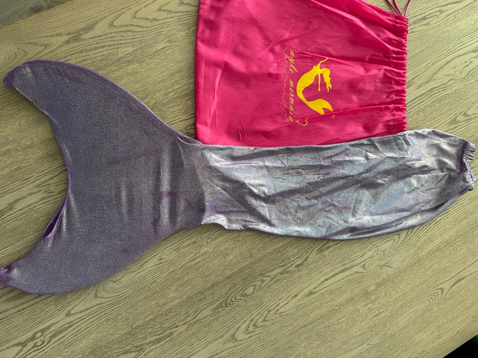 Zeemeerminnen staart, Jongen of Meisje, One size, Ophalen of Verzenden, Zo goed als nieuw
