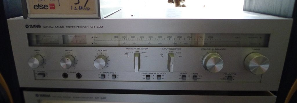 Yamaha CR620 receiver heel mooi, Ophalen, Gebruikt, Yamaha, 120 watt of meer