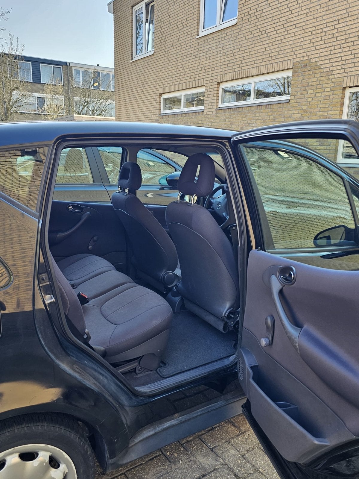 Mercedes A140 1.6 2004 Zwart, Automaat, 400 kg, Zwart, Grijs