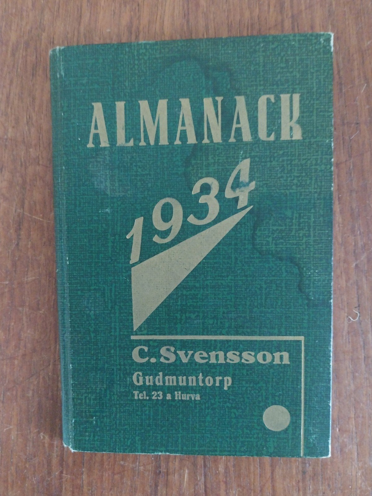Zweedse Almanak uit 1934 van Tante Brocante, Antiek en Kunst, Ophalen of Verzenden