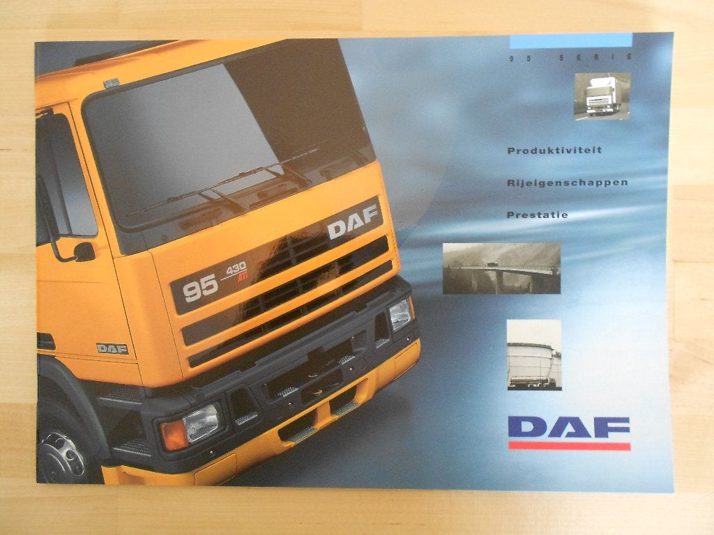 DAF 95 Brochure 1992, Boeken, Ophalen of Verzenden, Zo goed als nieuw, Overige merken, DAF