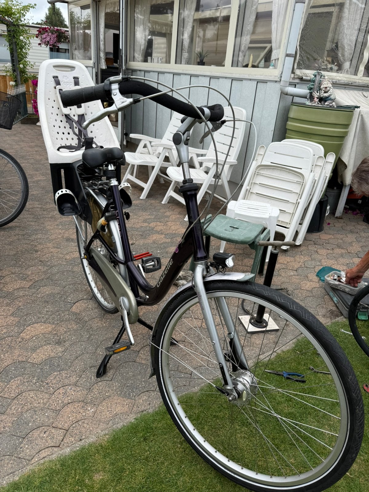 Gazelle bloom mama fiets 250 euro, Fietsen en Brommers, Fietsen | Dames | Moederfietsen, Ophalen of Verzenden, 1 zitje, Zo goed als nieuw