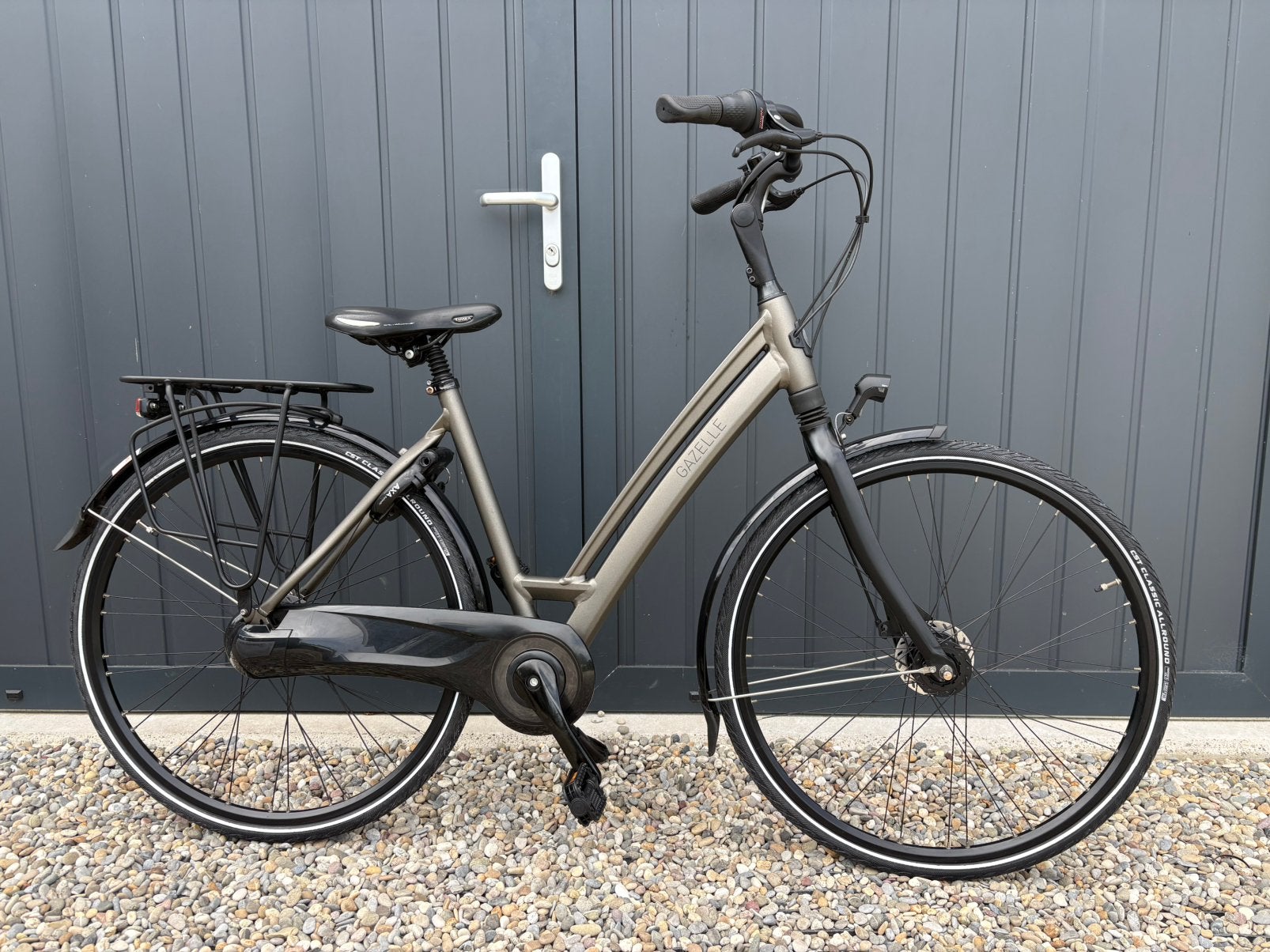 ZGAN, Gazelle Chamonix C8 damesfiets h49 met garantie, Ophalen, ., Zo goed als nieuw, .