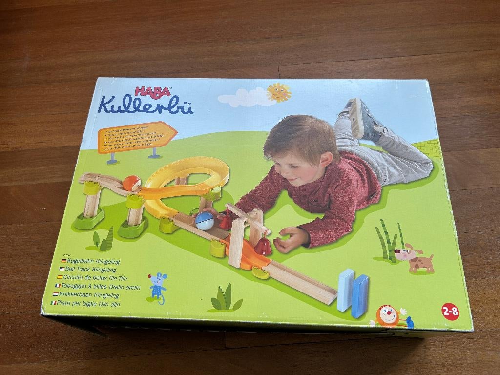 HABA Kullerbü knikkerbaan – Klingeling, Ophalen of Verzenden, Zo goed als nieuw
