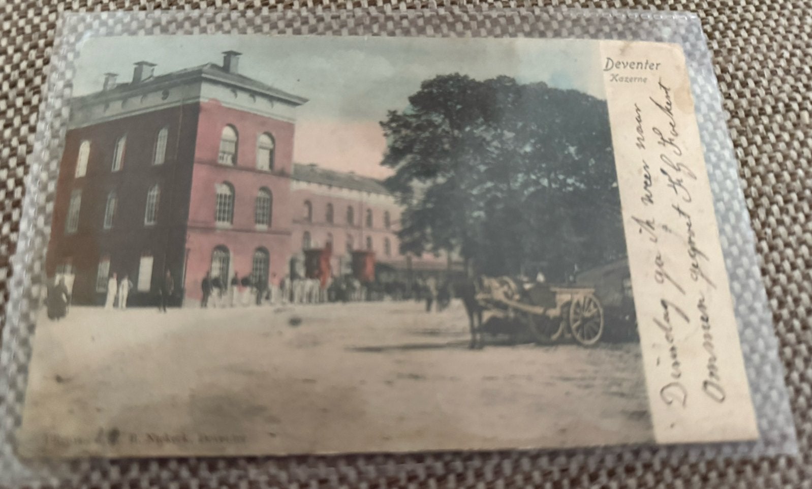 Deventer kazerne boreel, Ophalen of Verzenden, Voor 1920, Overijssel