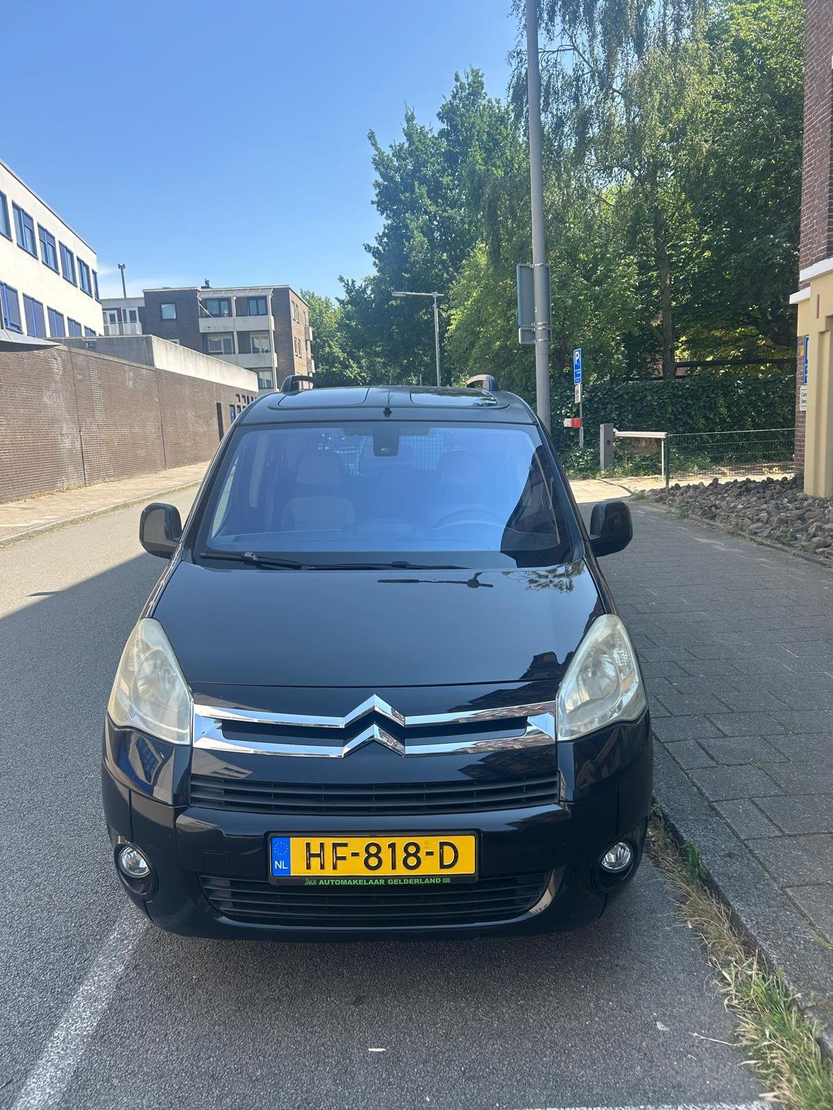 Citroën Berlingo 1.6 16V 2009 Zwart, Auto's, Citroën, Euro 5, Achterwielaandrijving, 1402 kg, Zwart