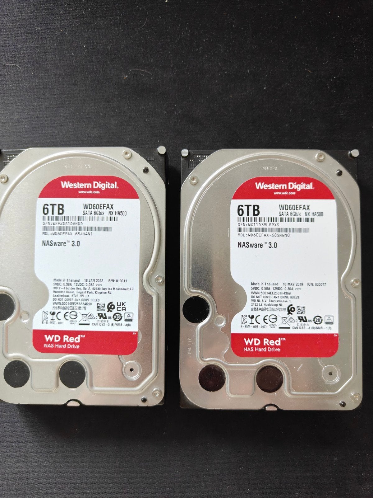 2x WD Red Plus, 6TB (256MB Cache), Intern, Server, HDD, Ophalen of Verzenden