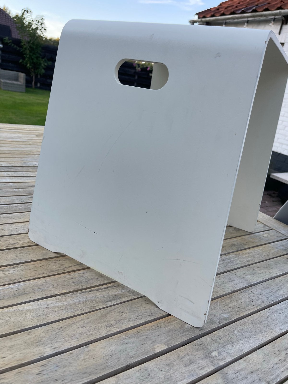 Vintage IKEA Benjamin kruk - Lisa Norinder design, Ophalen of Verzenden, Gebruikt, Hout