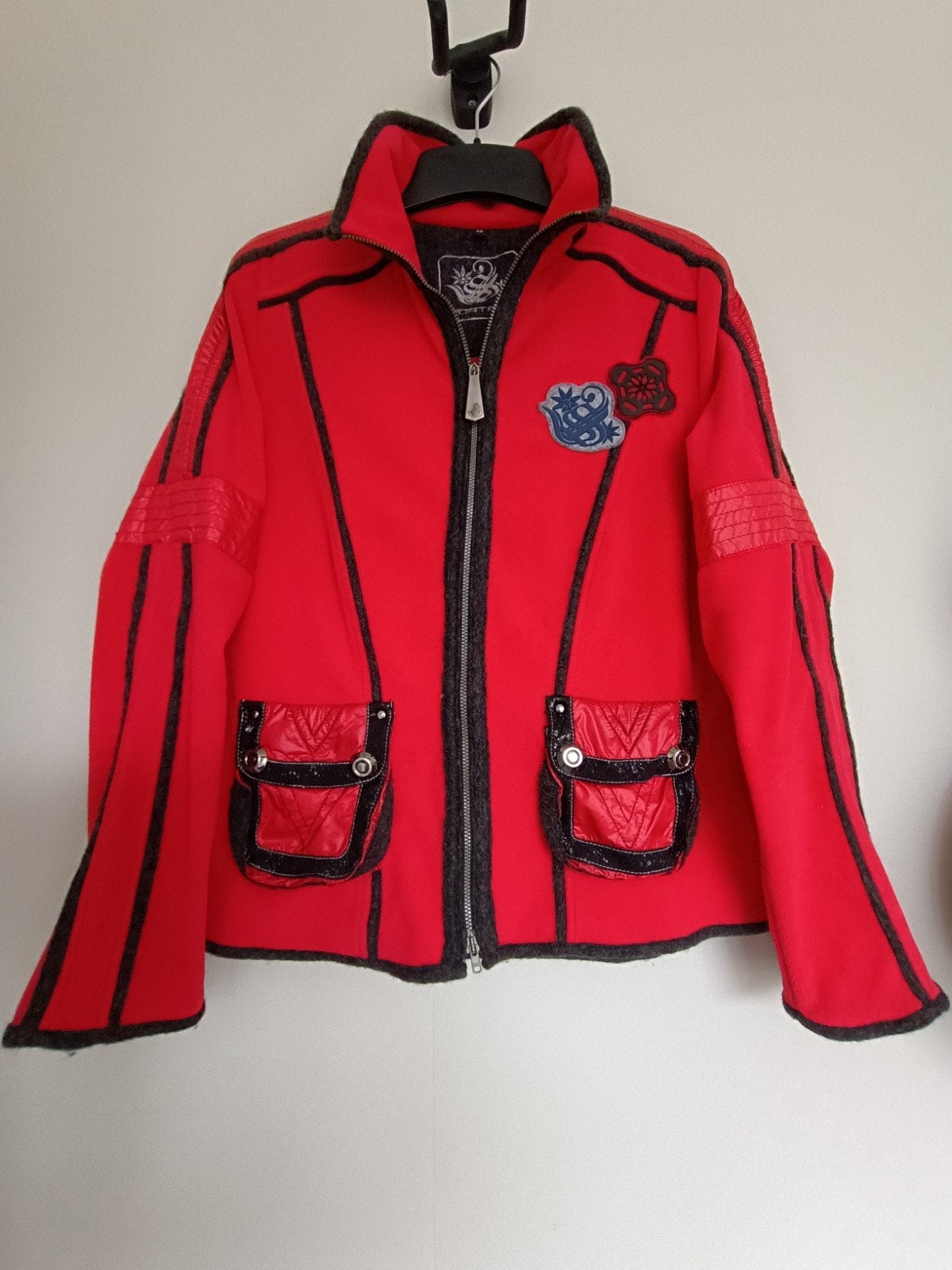 Sportalm jas/vest op in tomatenrood, maat 42, Maat 42/44 (L), Zo goed als nieuw, Rood, Sportalm