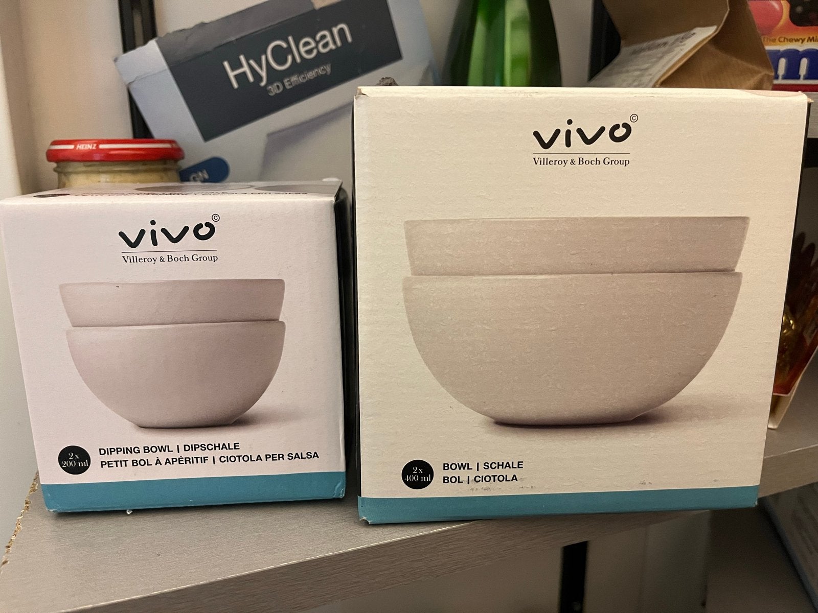Vivo schaaltjes - set van 2 (200ml en 400ml), Vivo, Verzenden, Keramiek, Nieuw