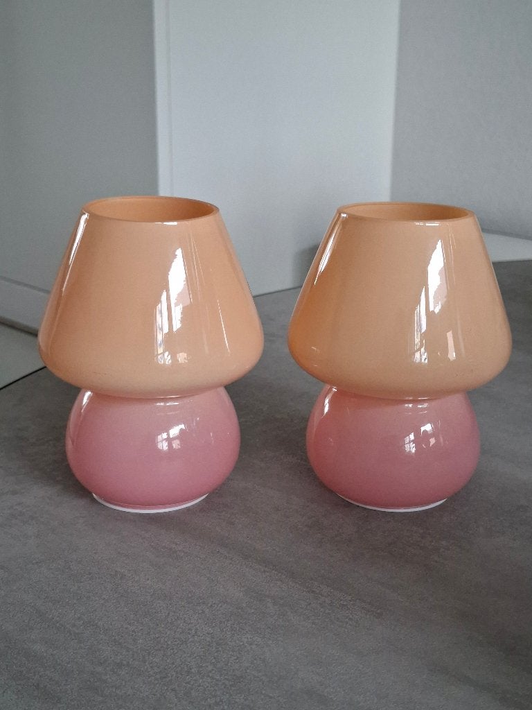 Lampje, Ophalen of Verzenden, Zo goed als nieuw, Glas, Minder dan 50 cm