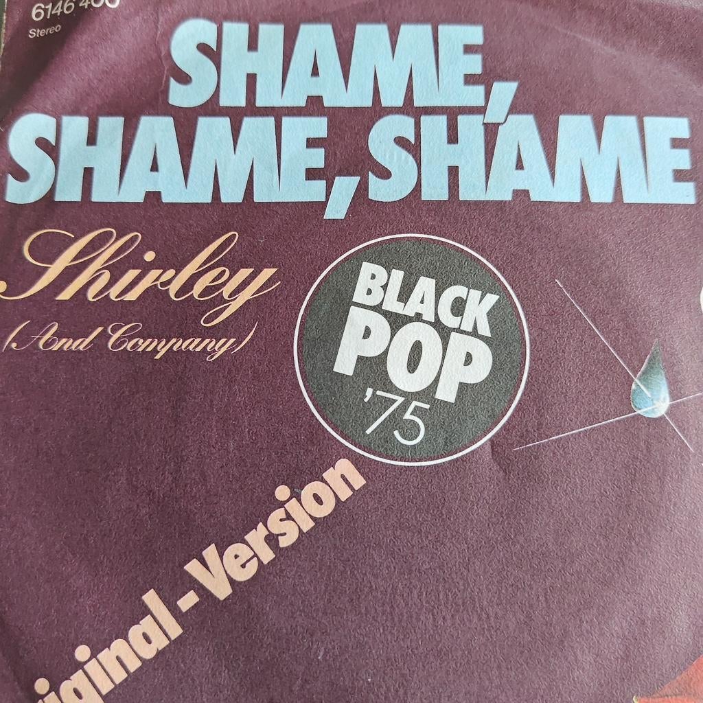 Shirley & Company - Shame, Shame, Shame (Original Version), Ophalen of Verzenden, 1970 - 1979, Gebruikt, 7 inch