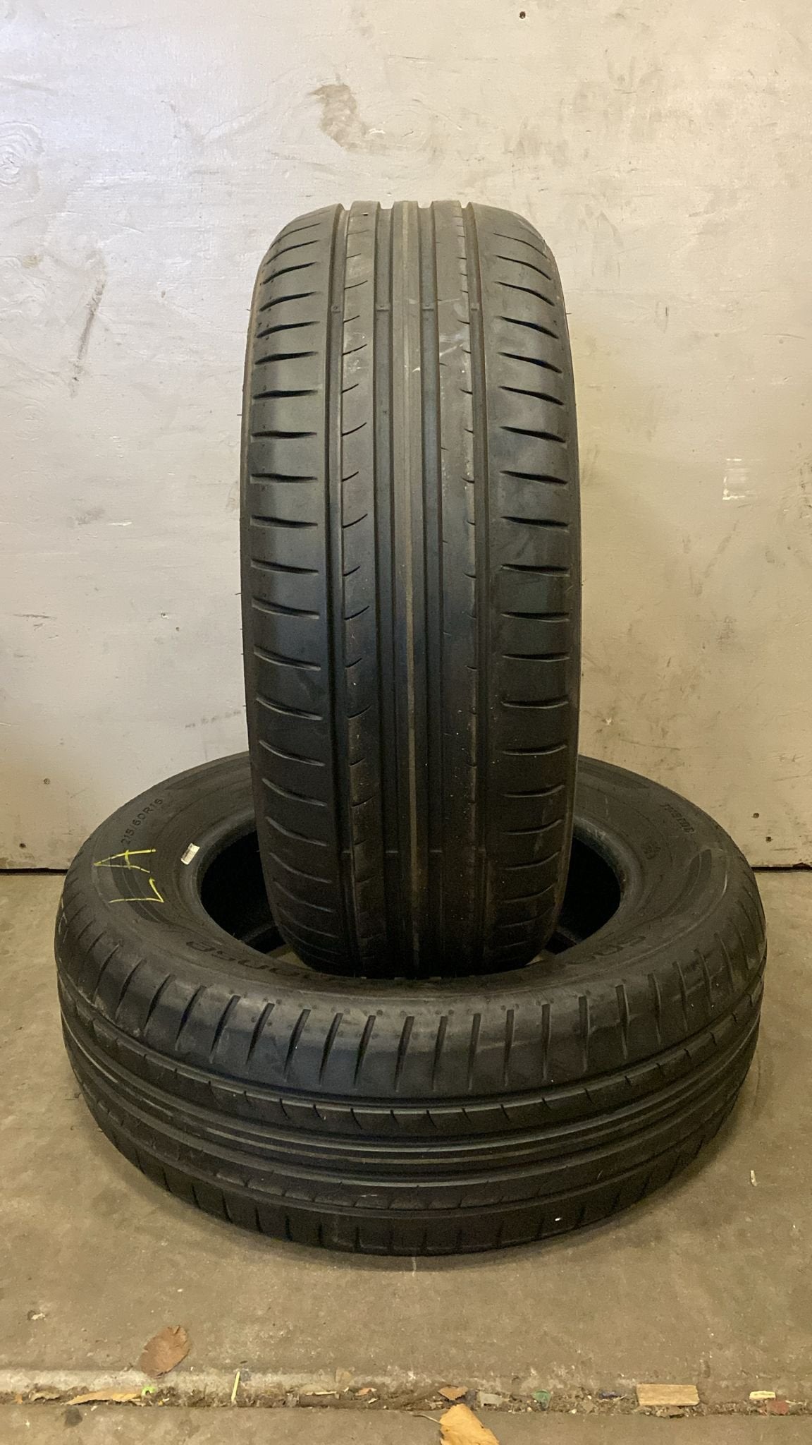 215-60-15 95V Dunlop Sport Bluresponce Zomer banden - Set 30, Gebruikt, -, -, Ophalen of Verzenden