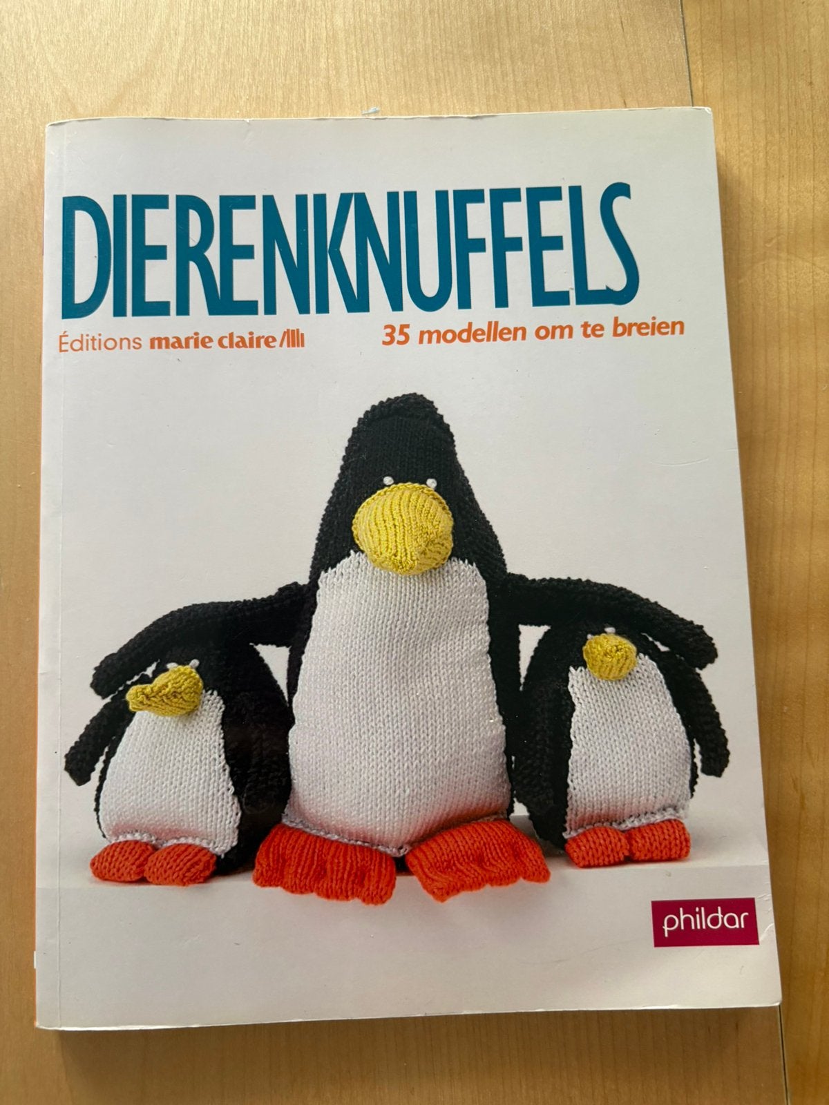 Dierenknuffels 35 modellen om te breien, Verzenden, Zo goed als nieuw, Breien en Haken