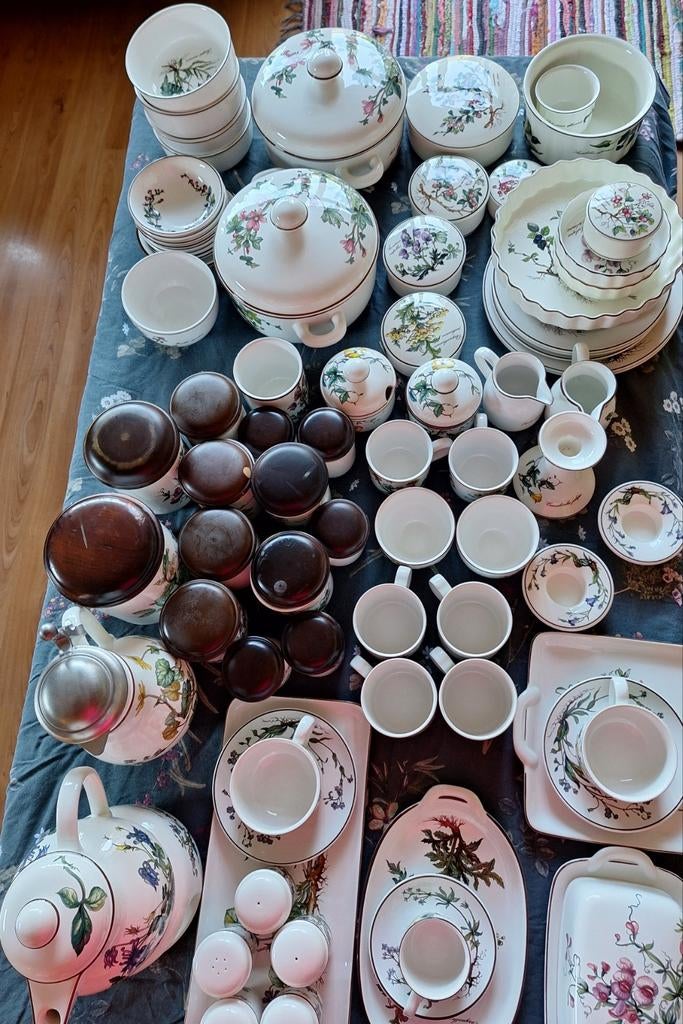 Villeroy & Boch Botanica 77 STUKS!!!!, Huis en Inrichting, Keuken | Servies, Zo goed als nieuw, Overige typen, Overige stijlen