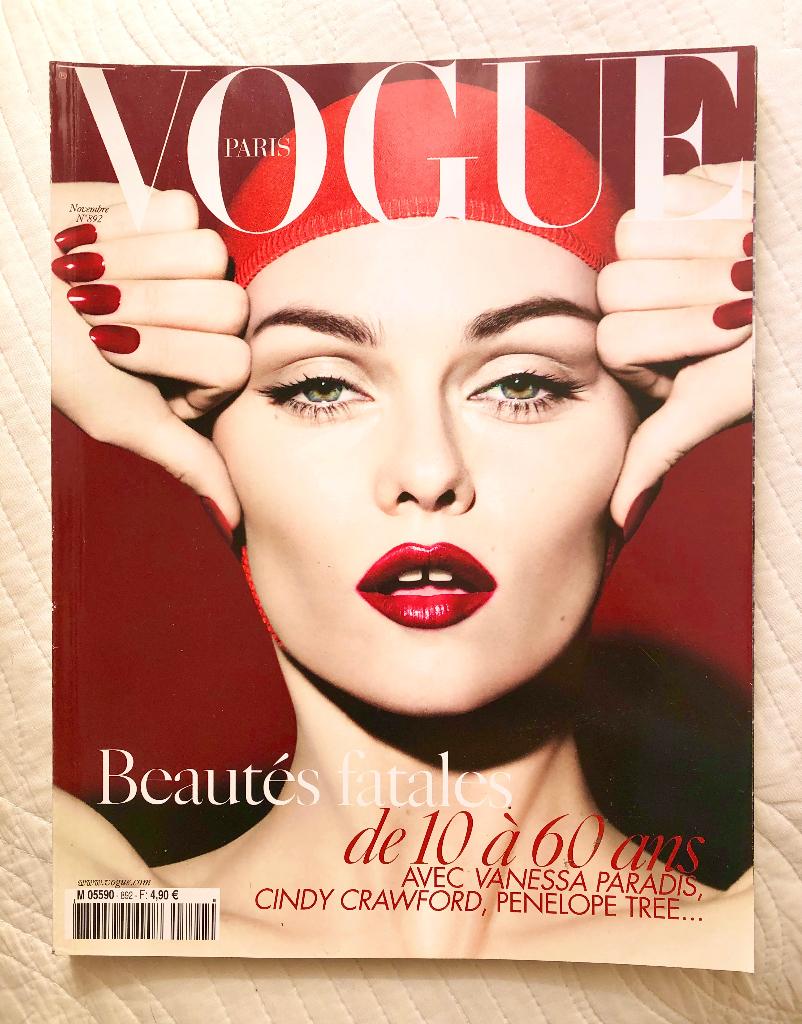 Vogue Paris novembre 2008, Ophalen of Verzenden, Nieuw, Glossy