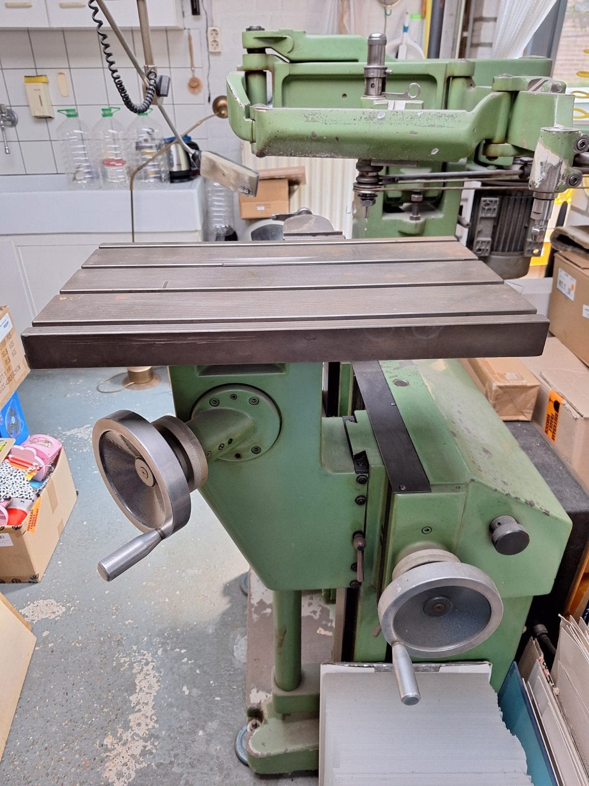 Deckel graveermachine / freesmachine, Ophalen