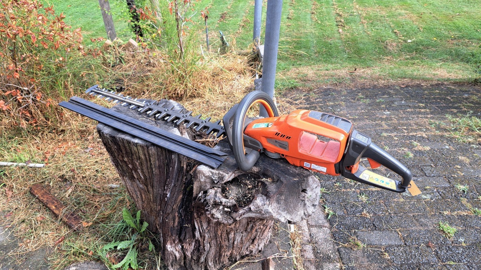Husqvarna 520 iHD60 (accu) heggenschaar, zonder accu, Tuin en Terras, Heggenscharen, Ophalen, Accu, 520 iHD60, ????