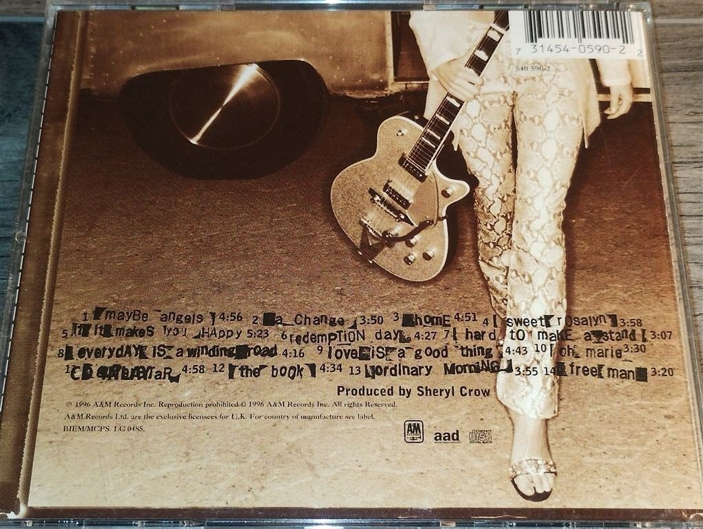 Sheryl Crow - Sheryl Crow, Ophalen of Verzenden, Zo goed als nieuw, Poprock