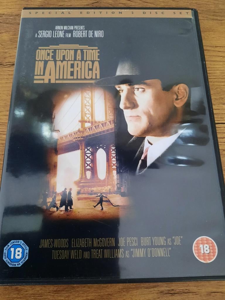 DVD once upon a time in America, Ophalen of Verzenden, Zo goed als nieuw, Thrillers en Misdaad
