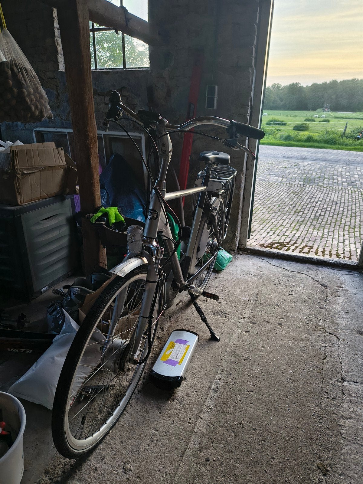 Puch fiets met kapotte accu, Velgrem, Versnellingen, Ophalen, Overige merken
