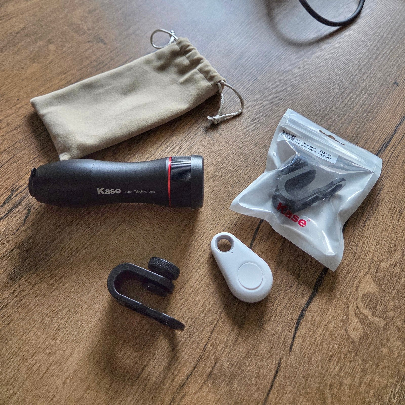 Kase Super Telephoto Lens 200mm met accessoires, Ophalen, Overige merken, Beschermhoes/tas, Telelens
