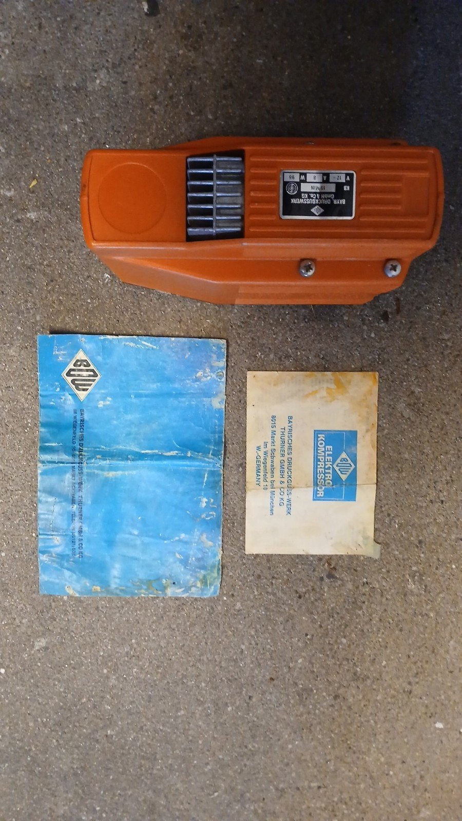 porsche compressor bandenpomp, Ophalen of Verzenden, Zo goed als nieuw
