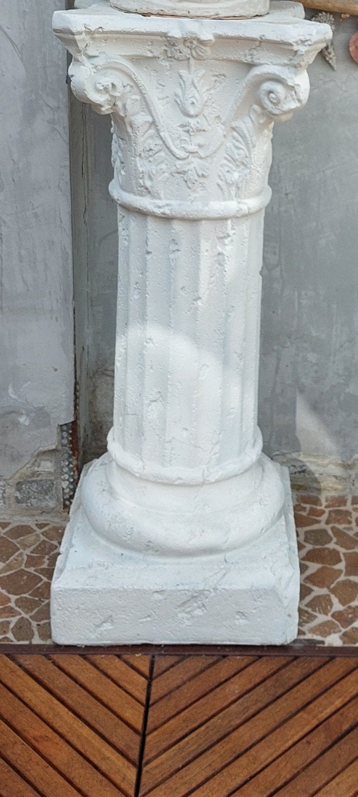 pilaar/zuil wit 84 cm, Ophalen