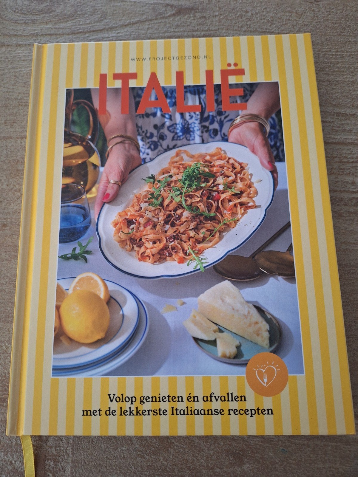 Italië kookboek: Volop genieten én afvallen, Italië, Hoofdgerechten, Project Gezond, Nieuw