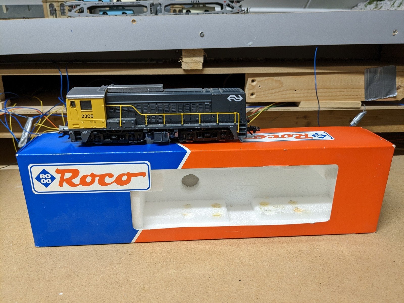 Roco NS 2305 Diesellocomotief H0 met digitaal decoder, Ophalen of Verzenden, Gebruikt, Trein, Schaalmodel