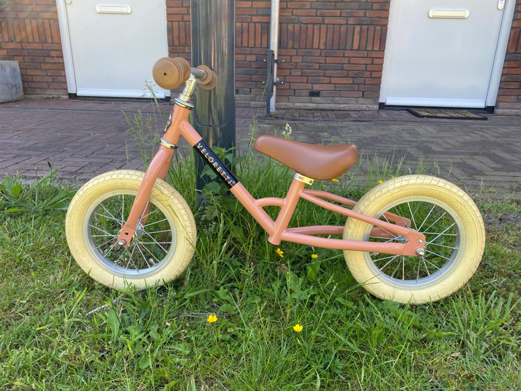 Veloretti loopfiets 12 inch - Zo goed als nieuw, Ophalen, Zo goed als nieuw, Minder dan 16 inch