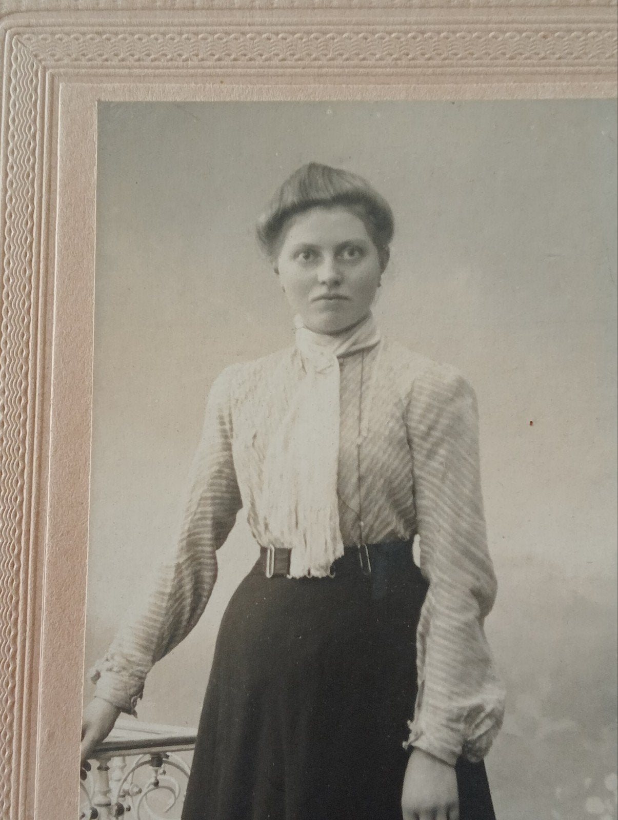 Kabinetkaart J.A.Eelsingh Zwolle, Gebruikt, Foto, Ophalen of Verzenden, Voor 1940