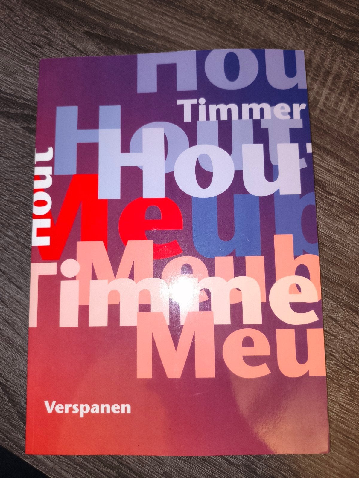 Hout machine leerboeken - Timmer Meubel Hout, Boeken, Gelezen, Edu Actief, Ophalen of Verzenden, MBO