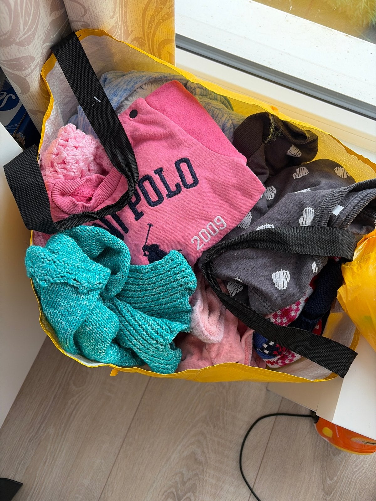 Gratis Zak winterkleding baby maat 62-80, Kinderen en Baby's, Babykleding | Maat 62, Ophalen, Gebruikt, Jongetje of Meisje, Setje