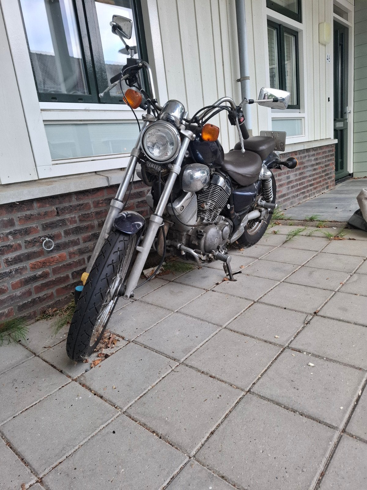 Yamaha XV 535, Ophalen
