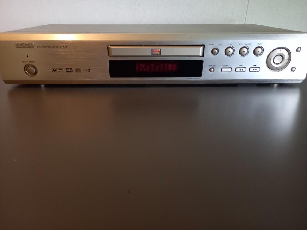 DENON CD/DVD 700 AUDIOFIELE CD/DVD-PLAYER BURR-BROWN DAC, Ophalen of Verzenden, Gebruikt, Overige merken