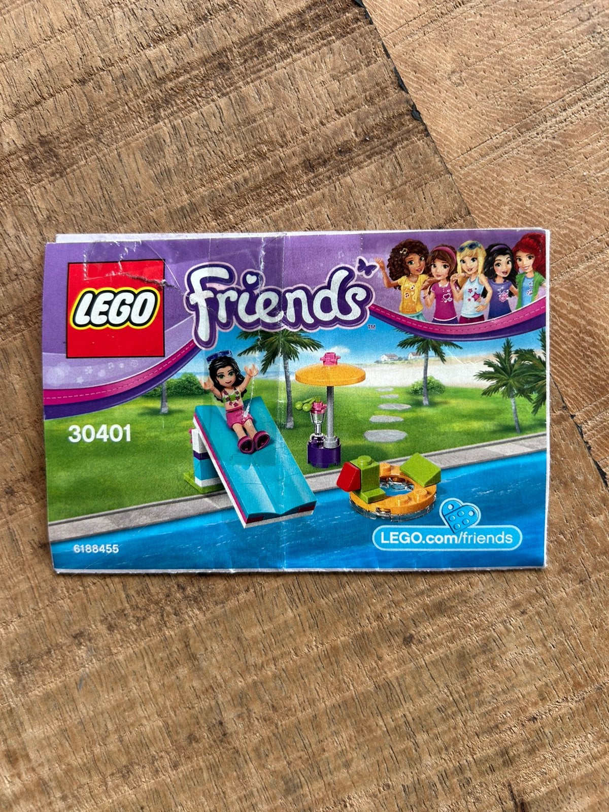 Kleine lego friends set #30401 - olivia’s glijbaan, Kinderen en Baby's, Speelgoed | Duplo en Lego, Compleet, Gebruikt, Lego, Friends