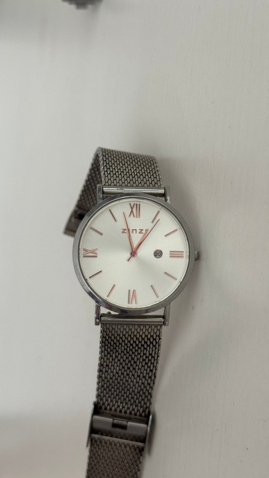 Zinzi horloge verstelbaar, Ophalen of Verzenden, Staal, Overige merken, 1960 of later