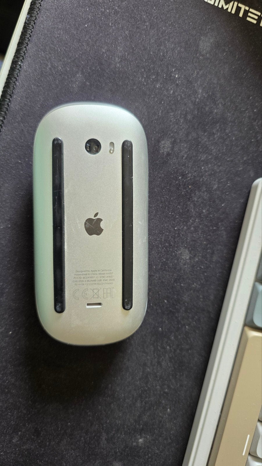 Apple Magic Mouse 2 (A1657), Ophalen, Rechtshandig, Muis, Gebruikt