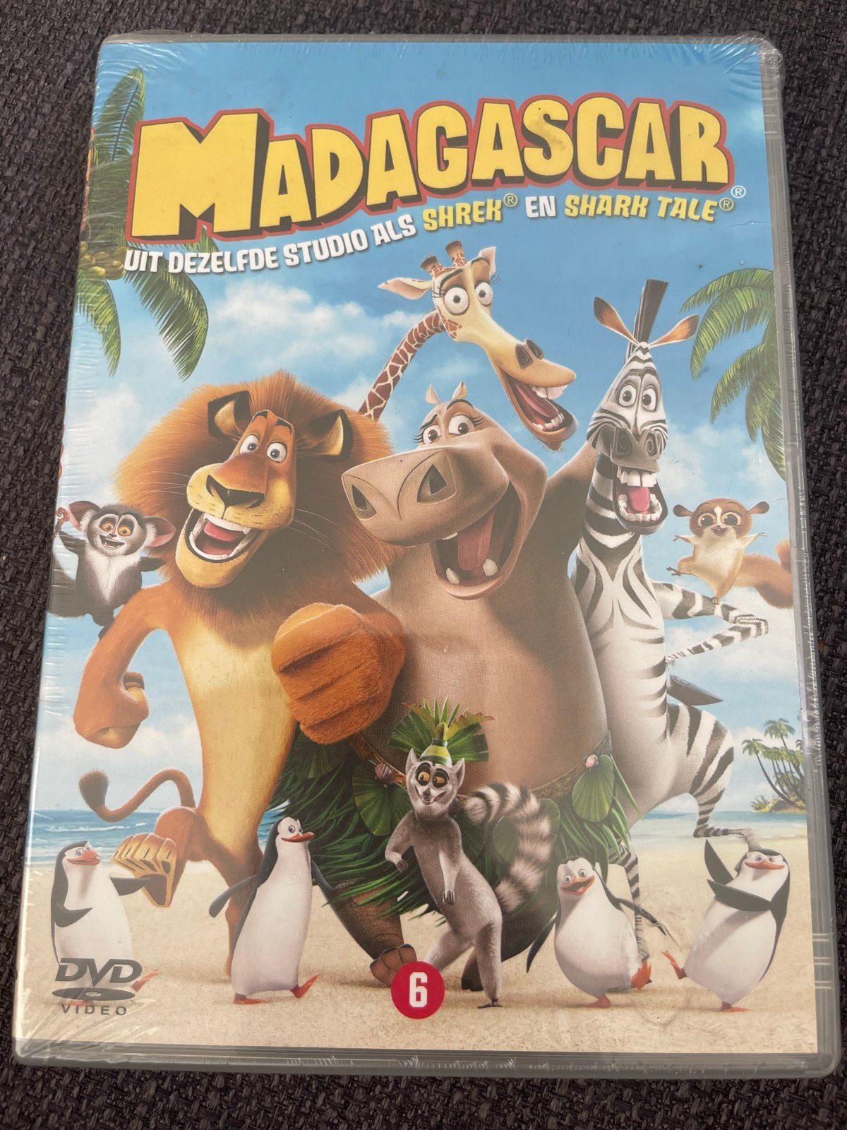 Madagascar DVD - Nieuw in verpakking, Bonusmateriaal, Animatie, Amerikaans, Nederlands
