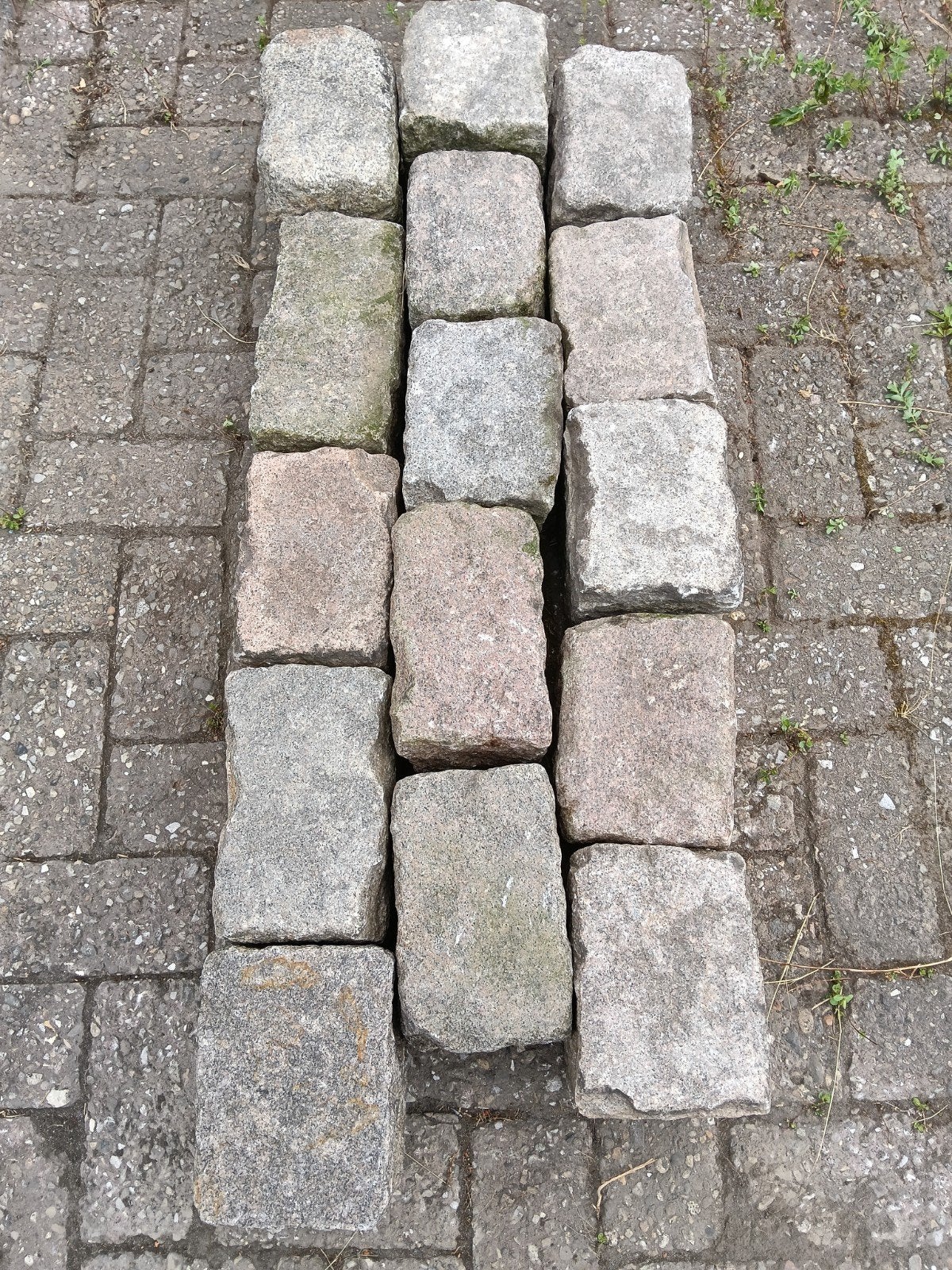 Granietkeien, Ophalen, Gebruikt, Overige typen, Natuursteen