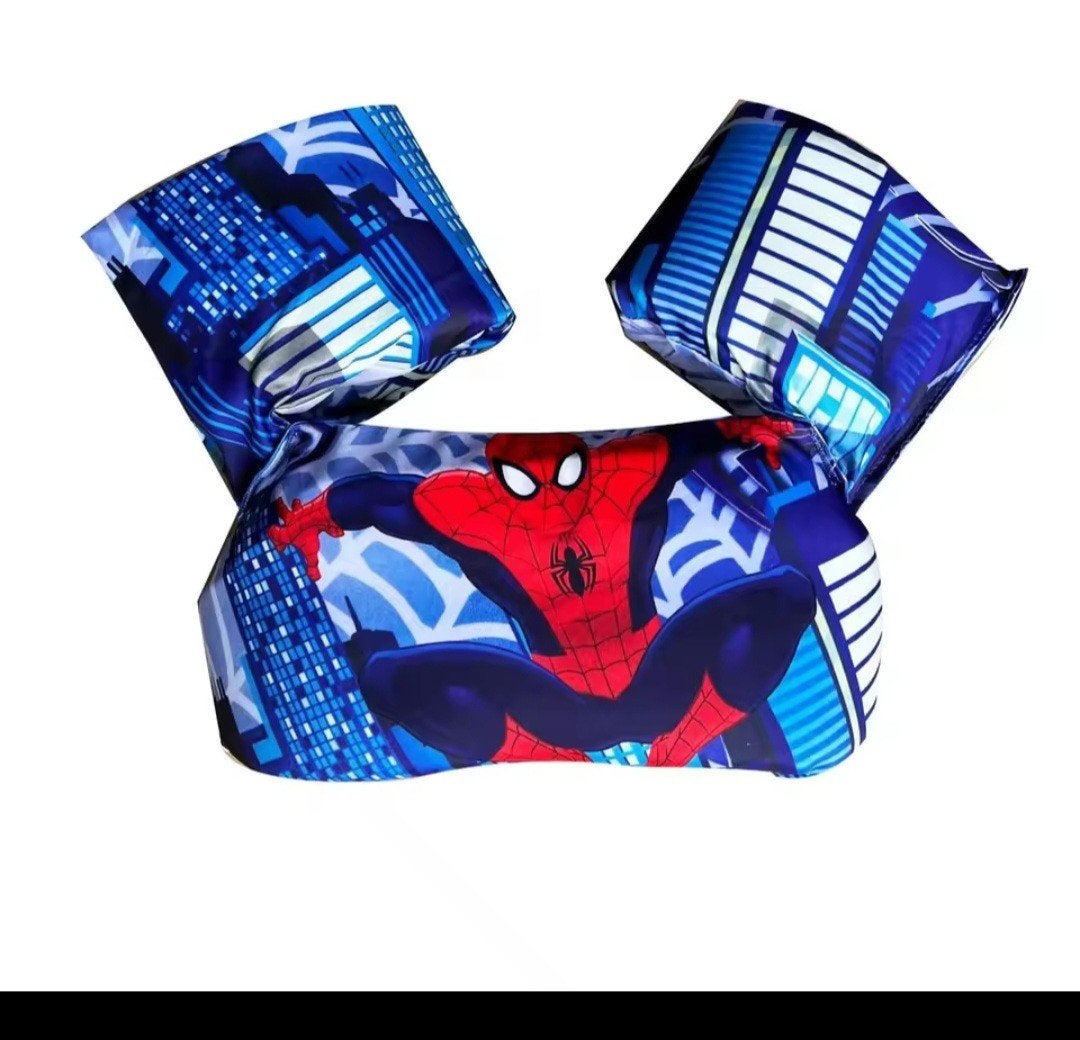 Zwembandjes Spiderman en Batman, Gebruikt, One size, Ophalen of Verzenden, Zwem-accessoire