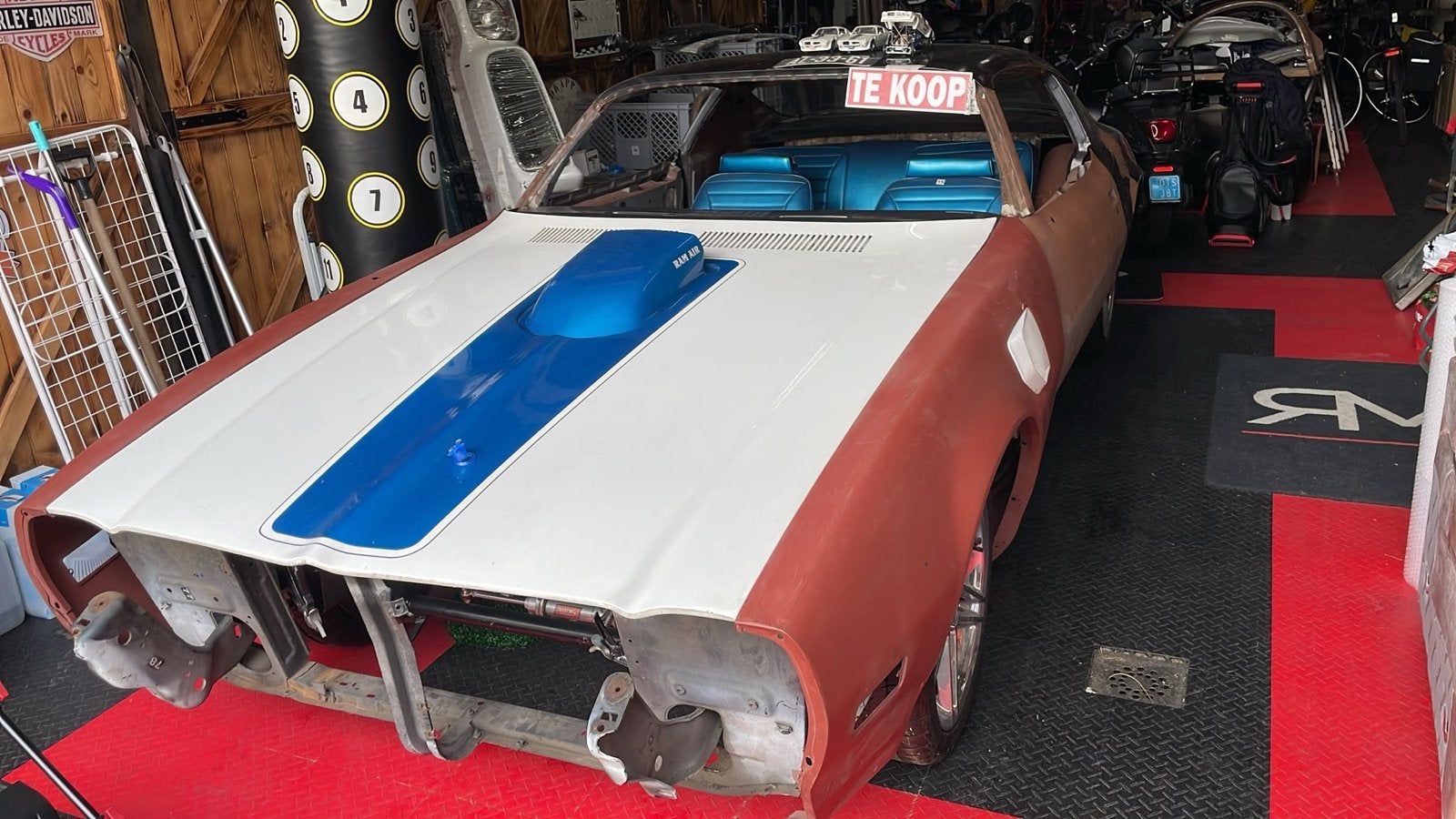 Pontiac Firebird Trans-am AUT 1970 Wit, Ophalen