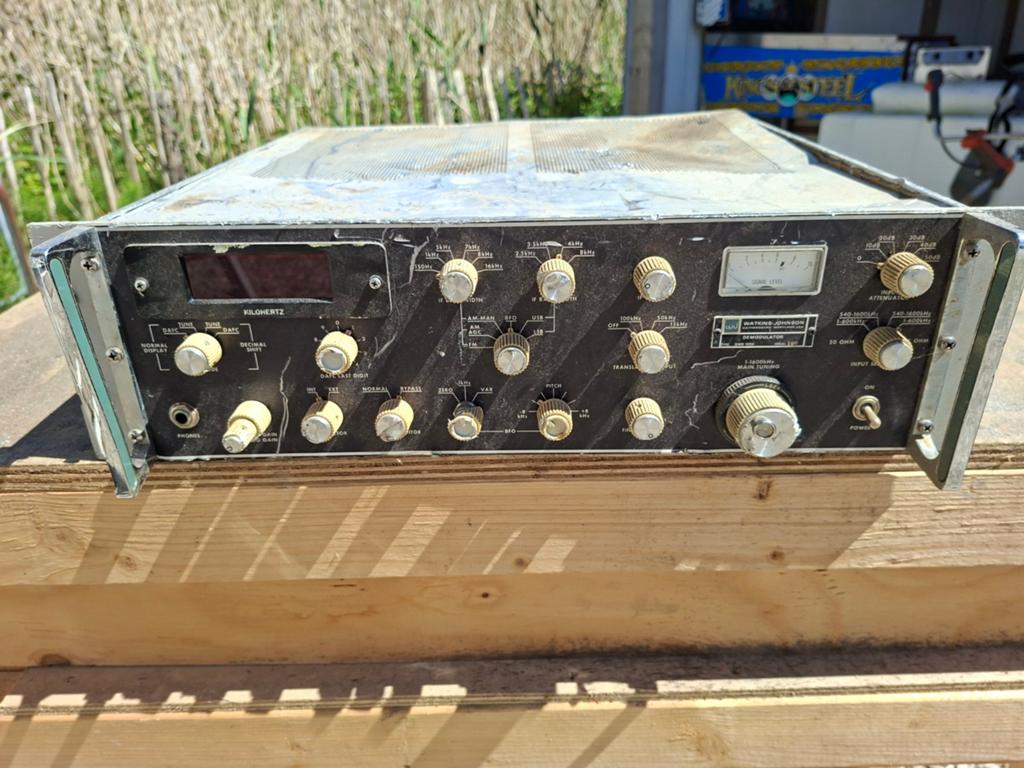 Zeldzame Watkins-Johnson DMS-105A Tunable Demodulator (1-160, Ophalen